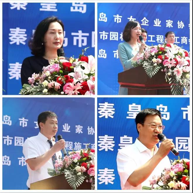 秦皇岛市女企业家协会,园林绿化工程施工商会,古玩收藏商会与海港区